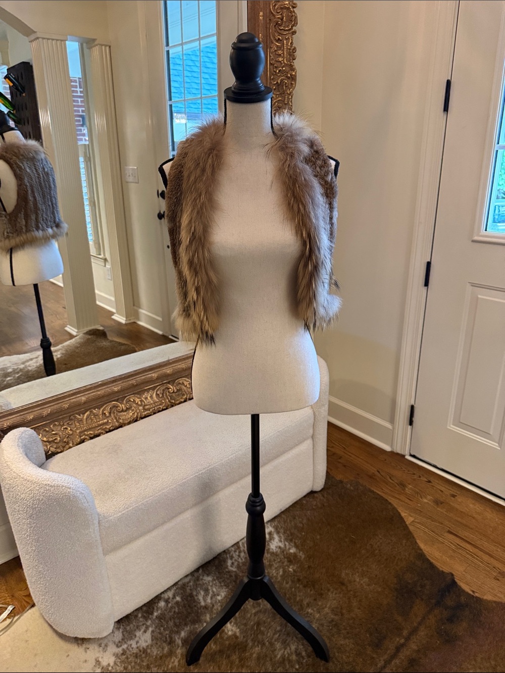 Women’s fur vest